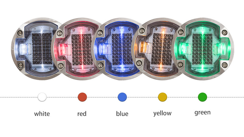 Aluminum Led Road Stud Pavement Marker color