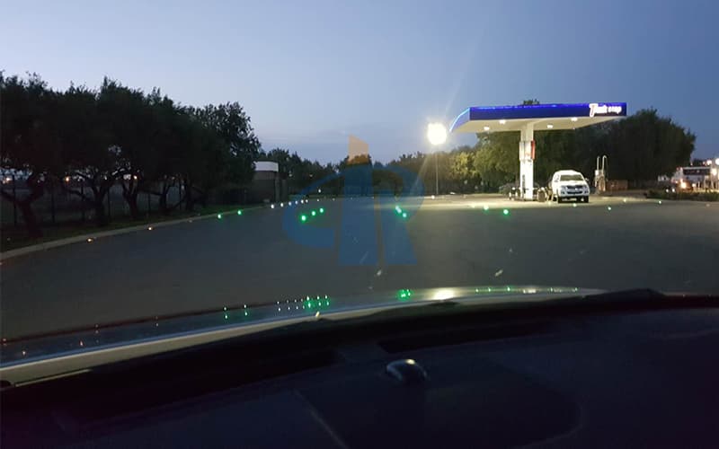 Led Road Studs Are Installed In South Africa